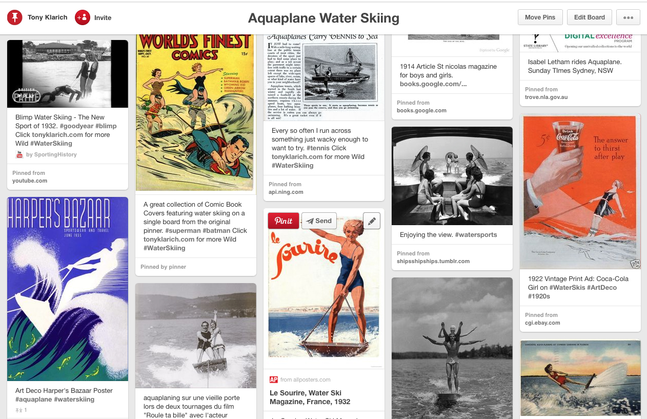 Aquaplane board on Pinterest by Tony Klarich