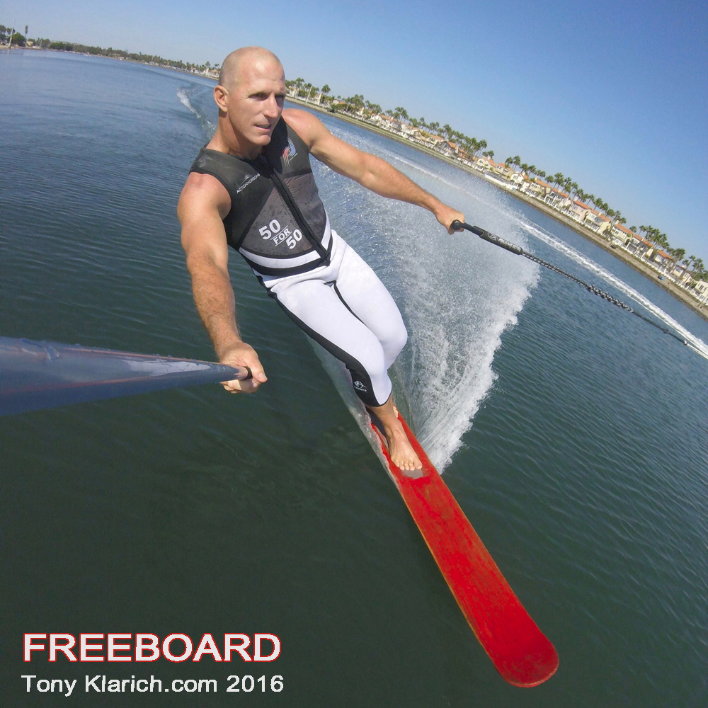 freeboard water ski vintage tony klarich rubber jungle 50 for 50