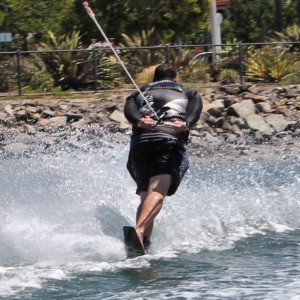 1140725 Kevin Backwards HO Freeride Water Ski