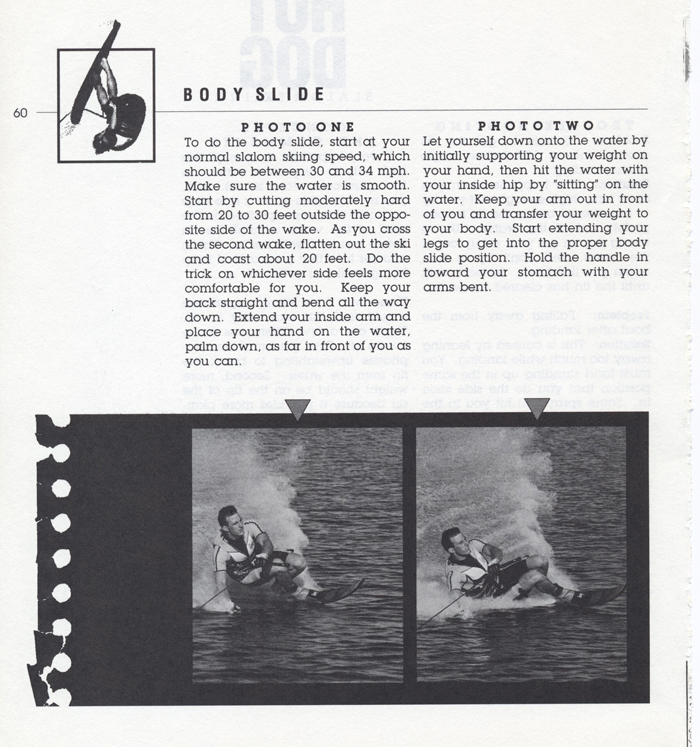 060 Hot Dog Slalom Skiing Book Klarich How To Body Slide 700x