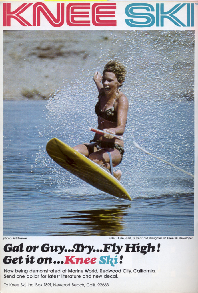 A Water Skier's Life The History of the Kneeboard, Knee Ski. Adventures in Water Skiing