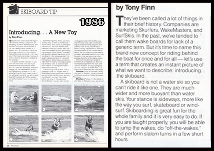 140805 1986 First Instructional Skiboard Name Finn