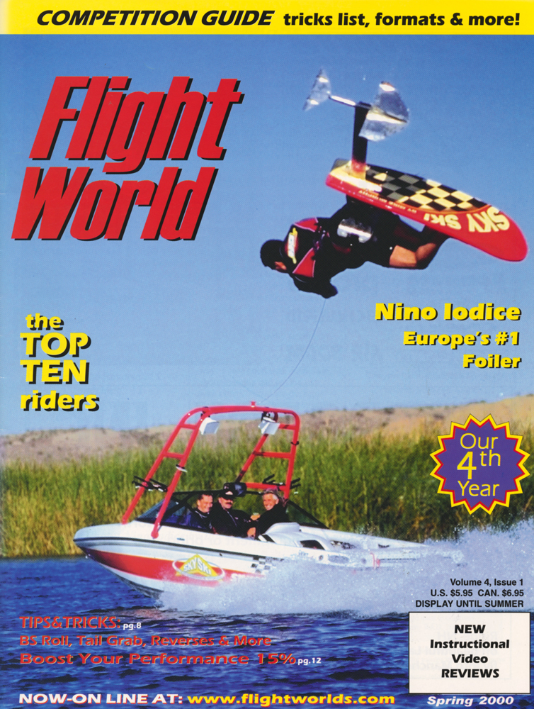 flight world hydrofoiling cover nino iodide sky ski gainer calabria