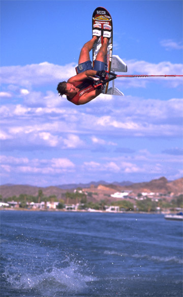 brian vesely big air world champion hydrofoiling water skiing