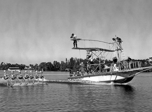 miss cover girl 6 worlds greatest water skiing photo boat