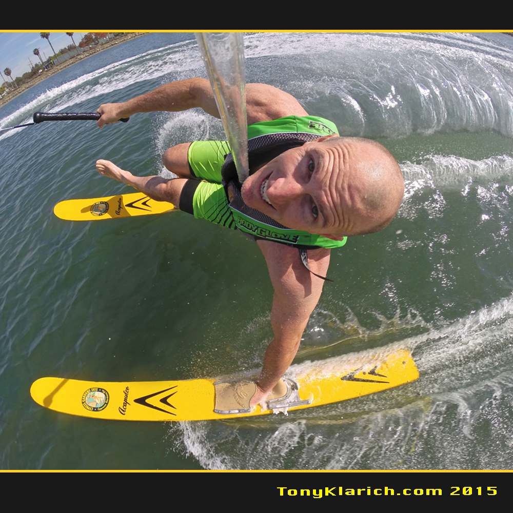 hand foot water skiing tony klarich cypress gardens acapulco